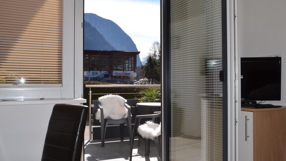 Aussicht Appartement 2 - Appartement Alpenglühn - Oetz