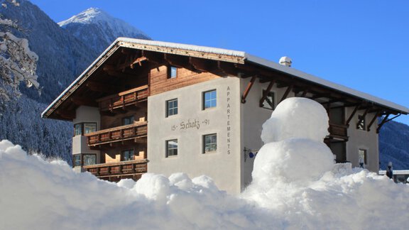 Winterwonderland - Appartement Residenz Schatz - Oetz
