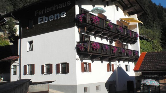 Balkon der FW - Ferienhaus Ebene - Oetz