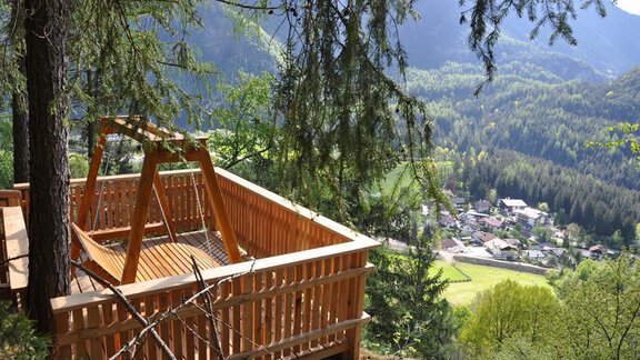 Blick von oben - Howdy's Gästehaus - Oetz