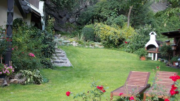 Unser Garten - Landhaus Edelweiss - Oetz