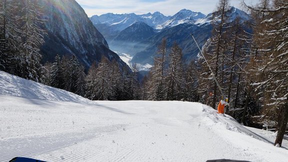 Blick ins Ötztal vom Skigebiet Hochoetz - Sternenvilla - Oetz | © Michael Pfister