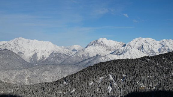 Ausblick vom Skigebiet Hochoetz - Sternenvilla - Oetz | © Michael Pfister
