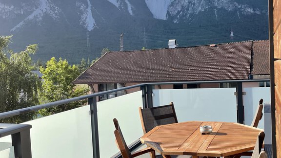 Terrasse - Wohnung Caroline - Ötztal Bahnhof