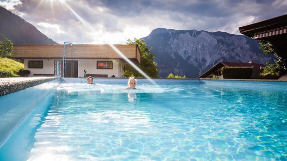 Freischwimmbad - Aktiv Panoramahotel Daniel - Sautens