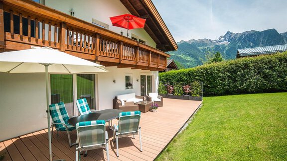 Sonnenterrasse - Chalet Bernegg - Sautens | © Chalet Bernegg