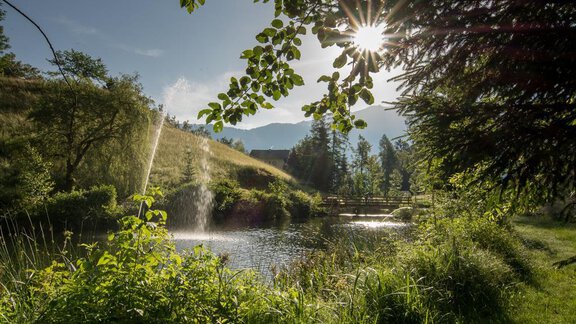 schwimmteich5 - Ferienwohnungen Pienz-Bobnar - Sautens