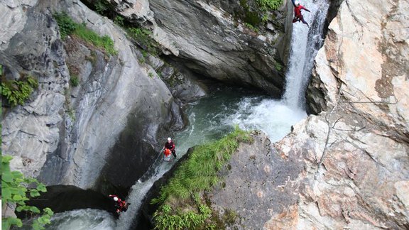 Canyoning Auerklamm - Höllrigl Frieda - Sautens | © Ötztal Tourismus