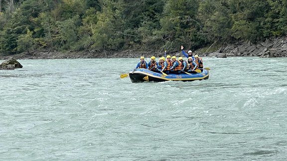 Rafting - take a break - Sautens