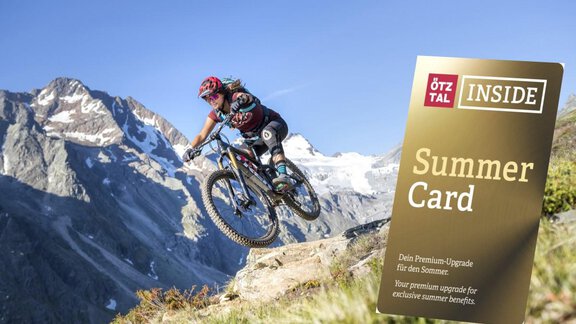 Biken Sommer - Frühstückspension Astoria - Sölden