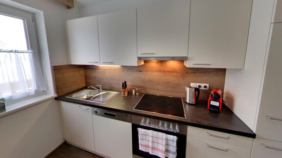 Küche vom Appartement - Garni Jaqueline - Sölden