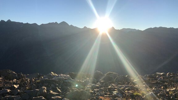 Sonnenaufgang - Haus Gerhard - Sölden