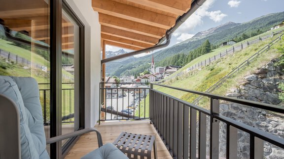 Balkon Superior Suite Ambiente - Hotel Tyrolerhof - Sölden