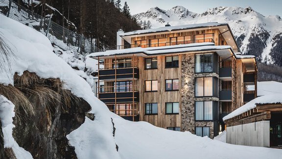 Aussenaufnahme_ValentinDesignApartements_Soelden_b - Valentin Design Apartment - Sölden