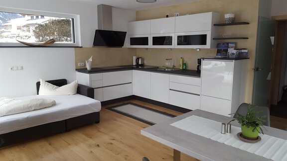 Schlafcouch - Alpenappartement Sonne - Umhausen