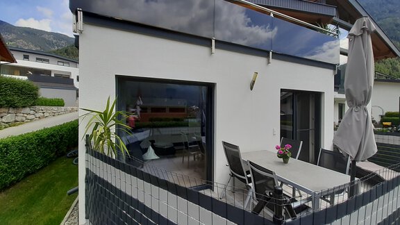 Terasse - Alpenappartement Sonne - Umhausen