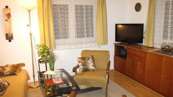 Wohnzimmer - Ferienhaus Rosa - Umhausen