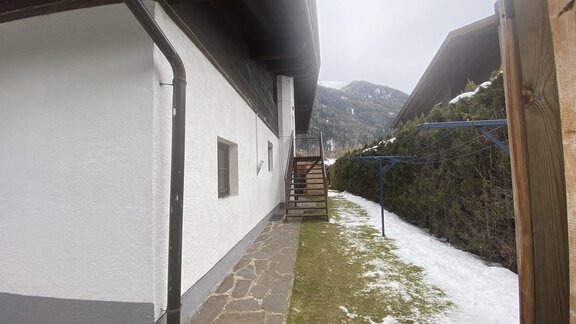 Appartement Eingang - Villa Bettina - Umhausen