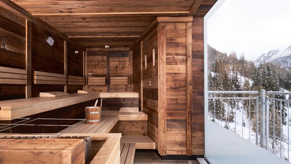 Sauna - Ferienwohnungen Winnebach - Gries