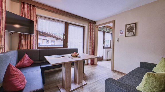 Wohnküche Appart D - Appart Sporthütte Fiegl Huben - Huben