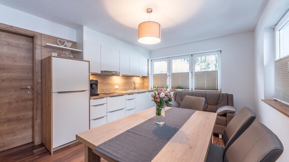 Wohnküche Bergkristall - Apart Crystal - Längenfeld