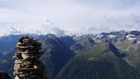 Ausblick vom Gamskogel - Apart Katja - Längenfeld
