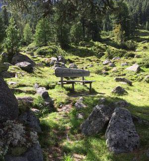 a banc to linger - Der große Stadl - Längenfeld