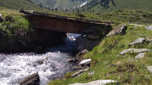 the valley of Oetz in summer - Der große Stadl - Längenfeld