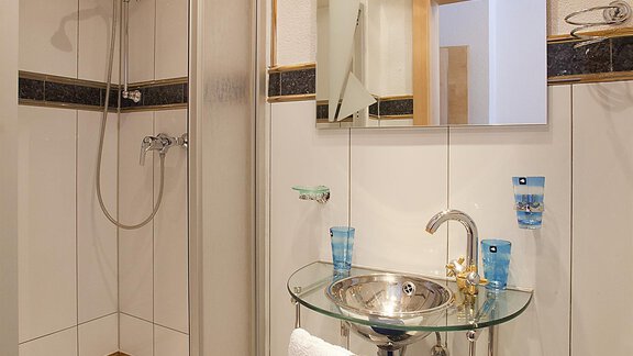 Dusche - Haus Alpenflora - Längenfeld