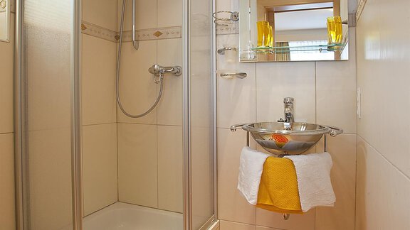 Dusche - Haus Alpenflora - Längenfeld