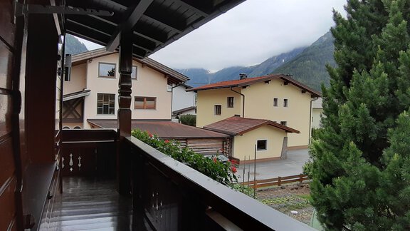 Aussicht Balkon - Haus Helene Prantl - Längenfeld