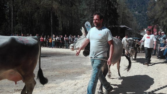 Thomas bei einer Ausstellung - Honzar Hof - Längenfeld