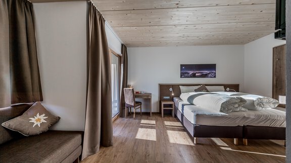 Doppelzimmer Edelweiß - Berghotel & Gasthof Marlstein - Ochsengarten | © Berghotel Marlstein GmbH