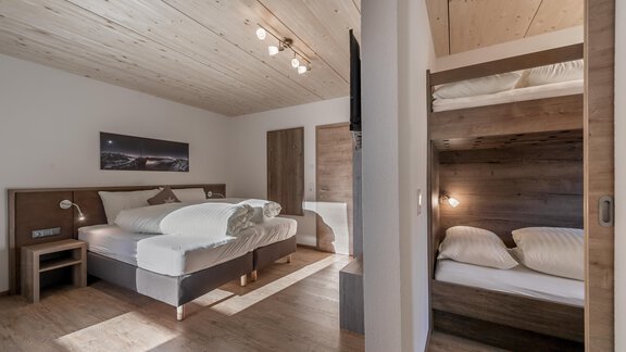 Familienzimmer Edelweiß - Berghotel & Gasthof Marlstein - Ochsengarten | © Berghotel Marlstein GmbH