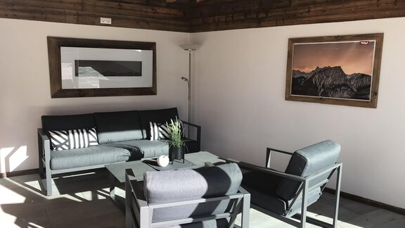 möblierte Dachterrasse - ALPENBLICK de Luxe - Oetz