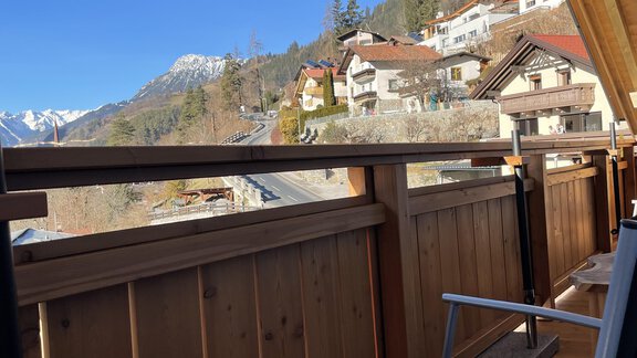 Ausblick vom Balkon - Appartement Birkheim - Oetz