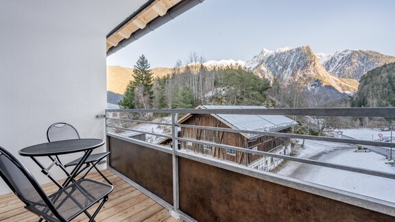 Aussicht Balkon Suite Kohlstatt - Seehüter´s Hotel Seerose - Oetz