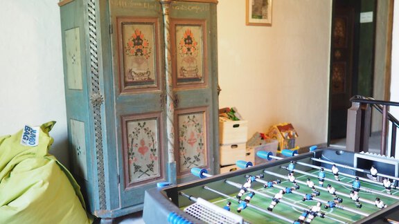 Tischfussball im Haus - bei Herrmann´s - Sautens | © Jessica Herrmann