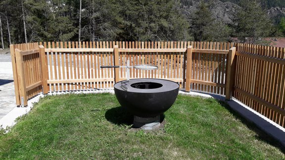 Grillschale neu 100cm - Ferienhaus Sennerhäusl - Sautens