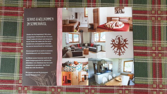 Hausprospekt Sennerhäusl - Ferienhaus Sennerhäusl - Sautens