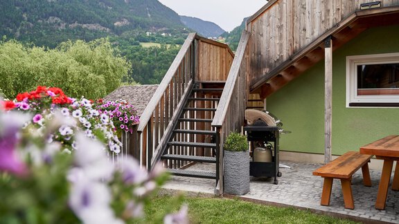 Gartenbereich - Freestyle Apartment - Sautens