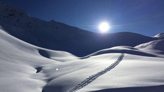 Tiroler Winterlandschaft - Tiroler Haus - Sautens