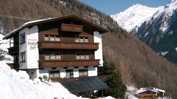 Winter - Appartementhaus Fenderhof - Sölden