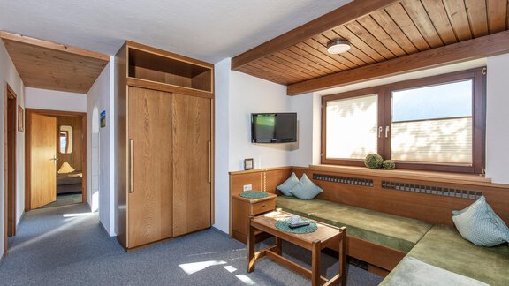 Wohn-/Schlafbereich - Appartementhaus Fenderhof - Sölden