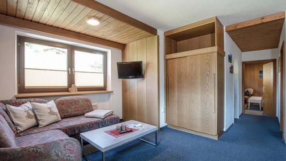 Wohn-/Schlafbereich - Appartementhaus Fenderhof - Sölden