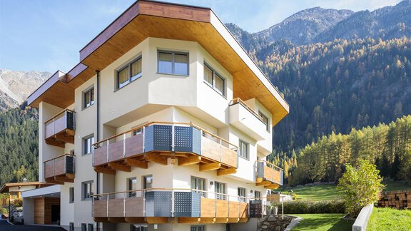 Süd-West Ansicht - Haus Madeleine - Sölden
