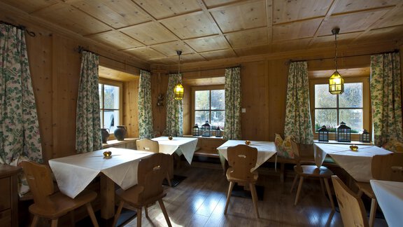 Frühstücksraum - Hotel Garni Urbanhof - Sölden