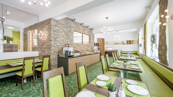 Frühstücksraum (4) - Hotel Garni Viktoria - Sölden