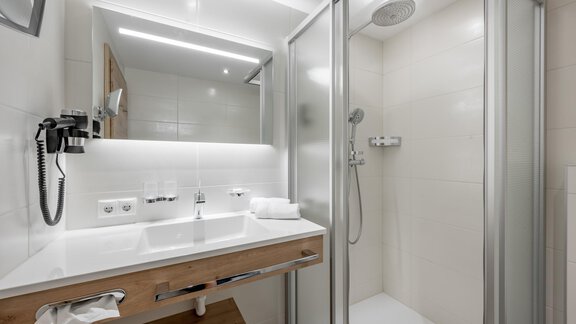 on Top Badezimmer - Hotel Garni Viktoria - Sölden