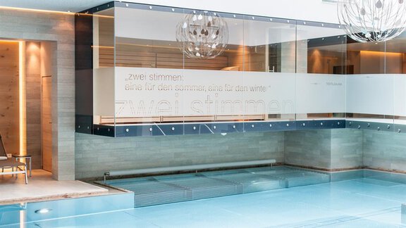Textilsauna-Pool - Hotel Tyrolerhof - Sölden